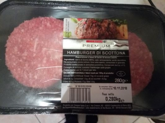 Hamburger di scottona