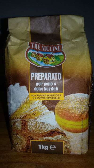 Preparato per pane e dolci lievitati