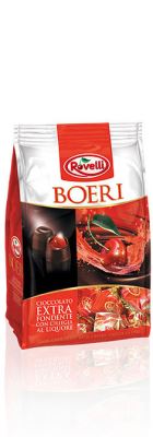 Boeri - cioccolato extra fondente con ciliegia e liquore