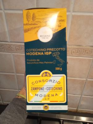 Cotechino precotto Modena igp