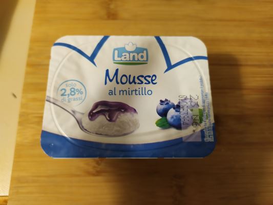 Mousse al Mirtillo