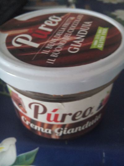 Púreo crema gianduia