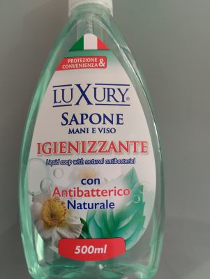 Sapone mani e viso igienizzante 