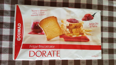 Fette Biscottate Dorate Conad