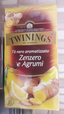 Tè nero aromatizzato Zenzero e Agrumi