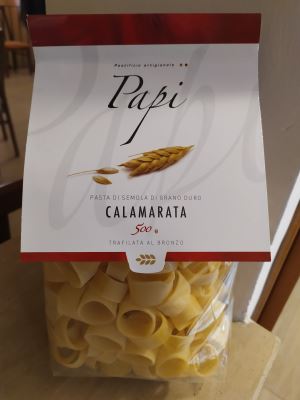 Calamarata - pasta di semola di grano duro - trafilata al bronzo