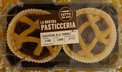 Crostatine fresche di pasticceria 