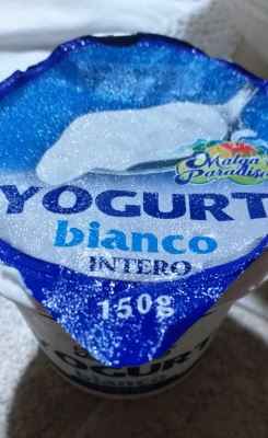 Yogurt bianco intero 