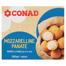 Mozzarelline panate