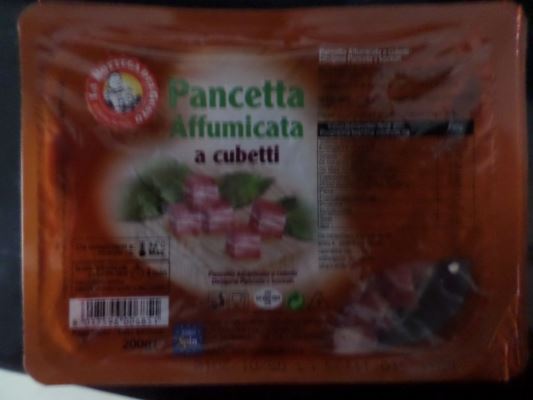 Pancetta affumicata a cubetti