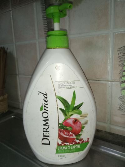 Crema di sapone melograno e aloe