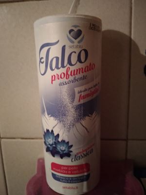 Talco profumato