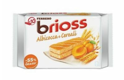 Brioss  albicocca e cereali