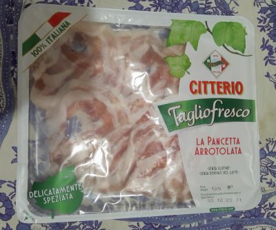  La pancetta arrotolata