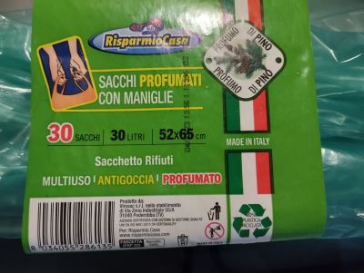 Sacchetti profumati con maniglie 