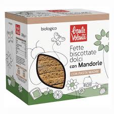 Fette biscottate dolci con mandorle