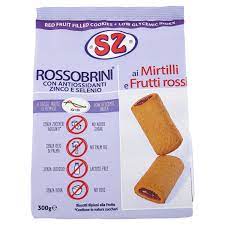 Rossobrini ai mirtilli rossi