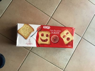 Fette biscottate dorate