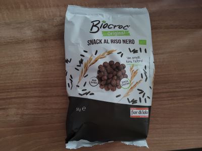 Snack al riso nero