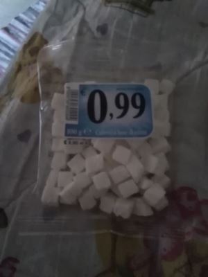 Cubetti di cocco disidratato