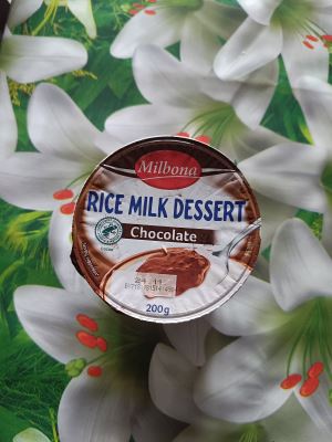 Rice milk dessert al cioccolato 