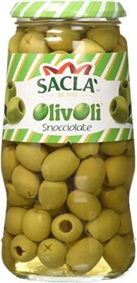 Olive verdi snocciolate