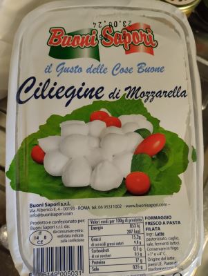 Ciliegine di mozzarella 