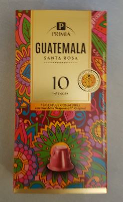 Capsule di caffe' variante Guatemala