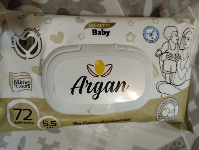 Salviette baby Argan