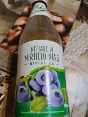 Nettare di mirtillo nero biologico