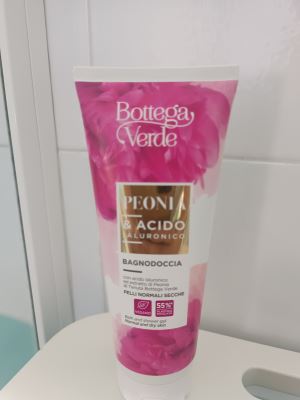 Bagno doccia peonia e acido ialuronico 