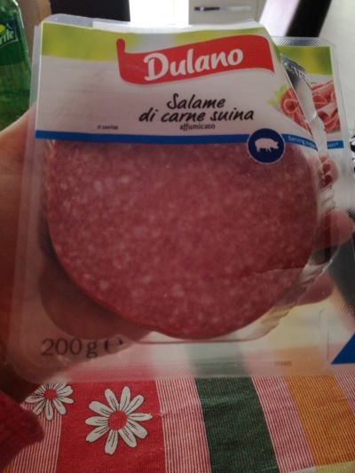 Salame affumicato