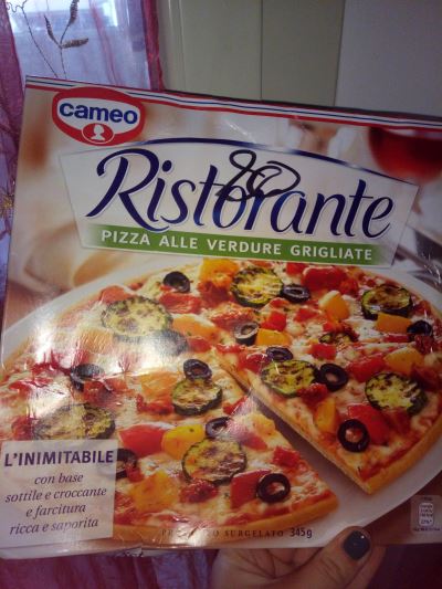 Pizza ristorante - verdure grigliate 