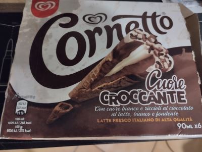 Cornetto Cuore croccante