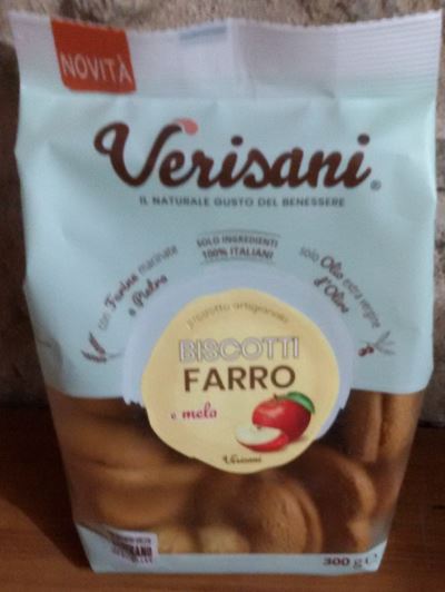 Biscotti al farro e mela