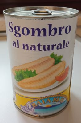 Sgombro al naturale