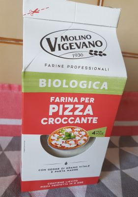 Farina biologica per pizza croccante Molino Vigevano