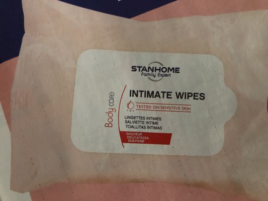 Intimate wipes 