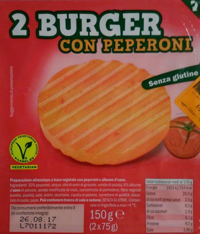 BURGER CON PEPERONI