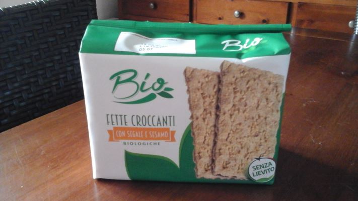 fette croccanti bio con segale e sesamo