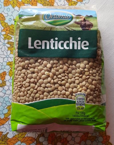 Lenticchie verdi secche Ortomio
