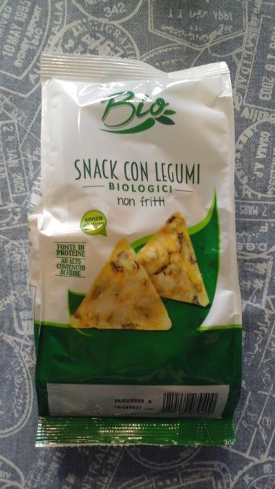 snack con legumi