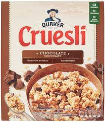 Crueslì al cioccolato