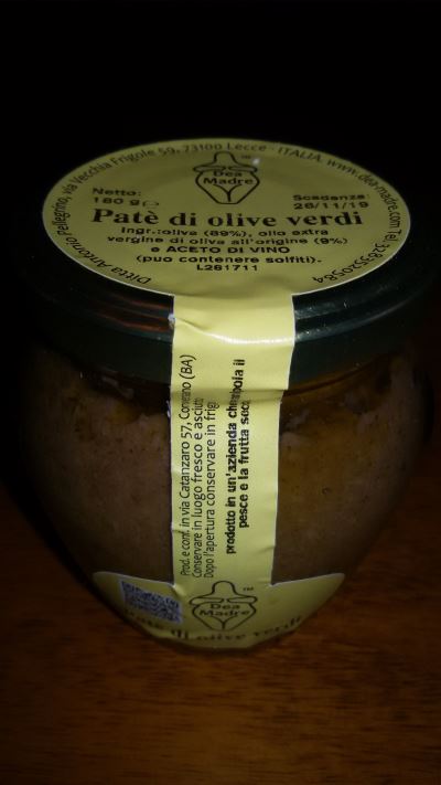 Patè di olive verdi