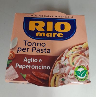 Tonno per pasta aglio e peperoncino 