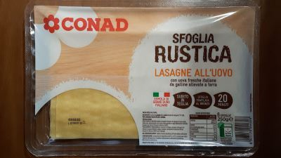 Sfoglia Rustica - Lasagne all'uovo