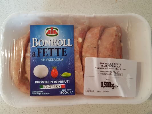 Bonroll fette alla pizzaiola