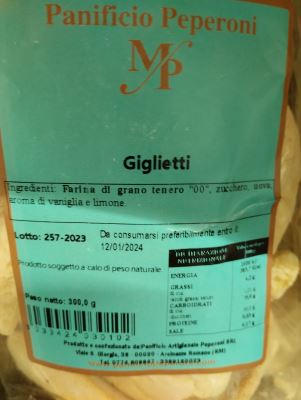 Biscotti Giglietti