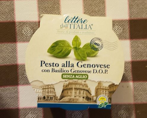 Pesto alla Genovese fresco Lettere dall'Italia 