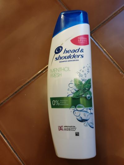 Shampoo head & shoulders menthol fresh